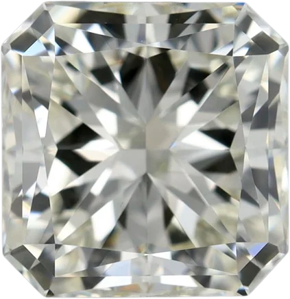 2.01 Carat L VVS1 Radiant Natural Diamond