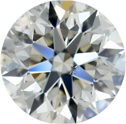 2.01 Carat K SI1 Round Natural Diamond