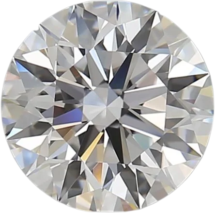 2.04 Carat D IF Round Lab Diamond