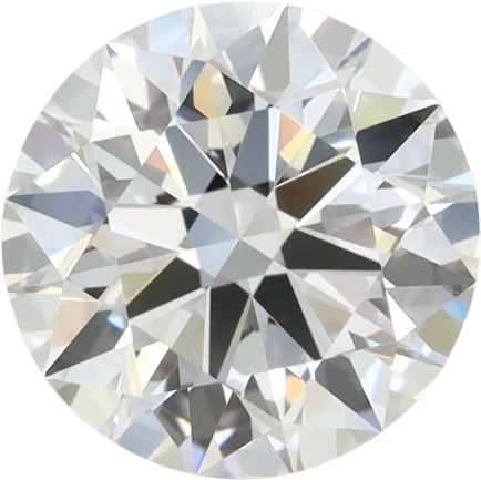 2.07 Carat E IF Round Lab Diamond