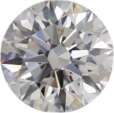 2.14 Carat D VVS2 Round Lab Diamond