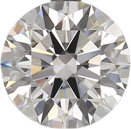 2.21 Carat D VVS1 Round Lab Diamond