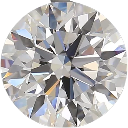 2.4 Carat D VVS1 Round Lab Diamond