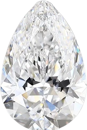 2.41 Carat D vvs2 Pear Lab Diamond