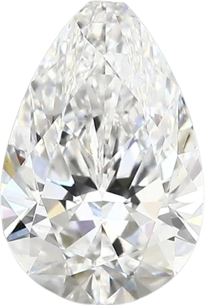 2.42 Carat D vs1 Pear Lab Diamond