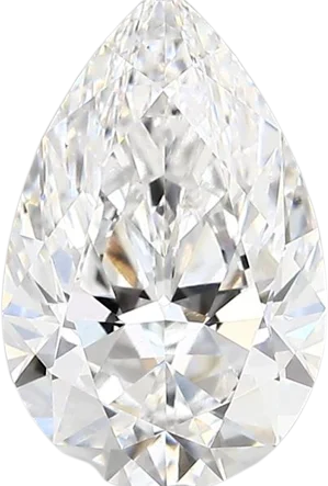 2.42 Carat D vs1 Pear Lab Diamond