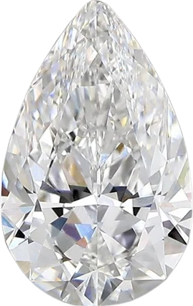 2.43 Carat E vvs2 Pear Lab Diamond