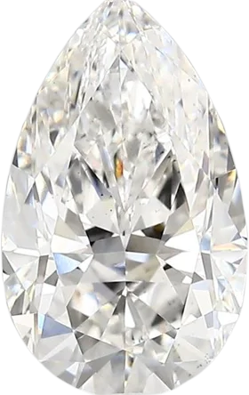 2.44 Carat E vs2 Pear Lab Diamond