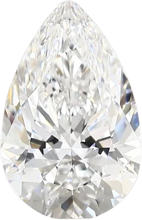 2.45 Carat D vvs2 Pear Lab Diamond