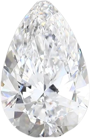 2.46 Carat D vs1 Pear Lab Diamond