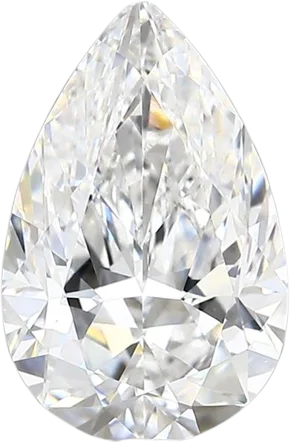 2.47 Carat E vvs2 Pear Lab Diamond