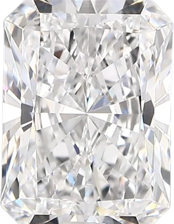 2.48 Carat D vvs2 Radiant Lab Diamond