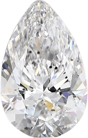 2.54 Carat E si1 Pear Lab Diamond