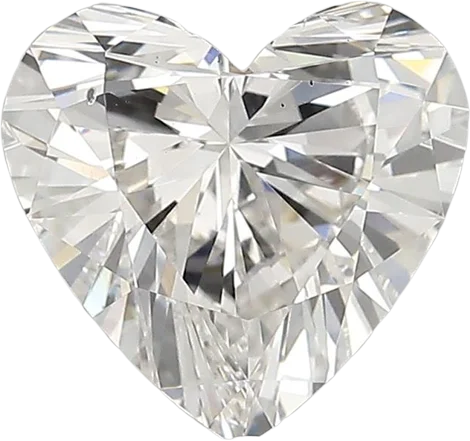 2.55 Carat G si1 Heart Lab Diamond