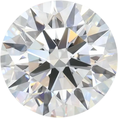 2.55 Carat F IF Round Lab Diamond