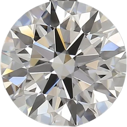 2.58 Carat D VVS1 Round Lab Diamond