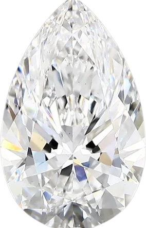 2.63 Carat D vs2 Pear Lab Diamond