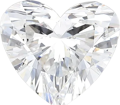 2.67 Carat E si1 Heart Lab Diamond