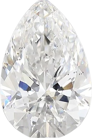 2.69 Carat E si1 Pear Lab Diamond