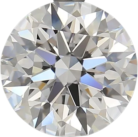 2.7 Carat D VVS2 Round Lab Diamond