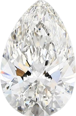 2.71 Carat G vvs2 Pear Lab Diamond