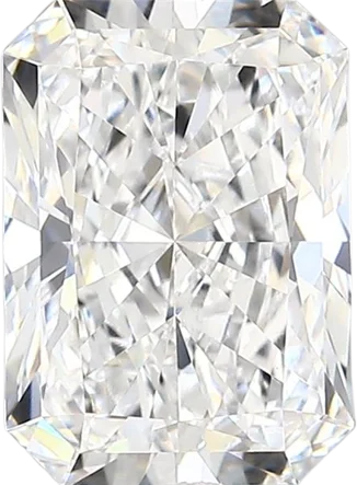 2.72 Carat D vvs2 Radiant Lab Diamond