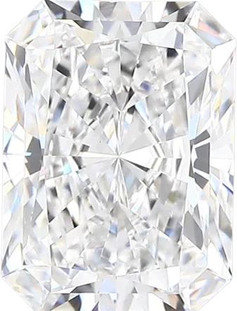 2.74 Carat D vvs2 Radiant Lab Diamond