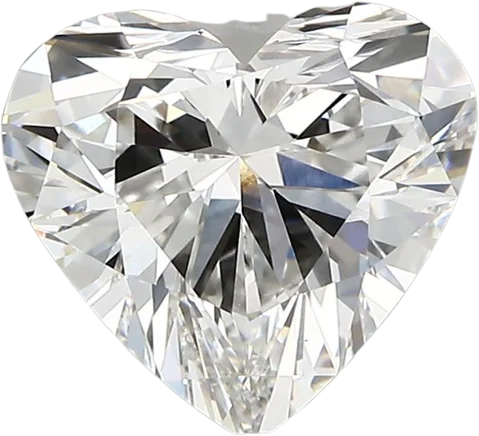 2.77 Carat F vs1 Heart Lab Diamond