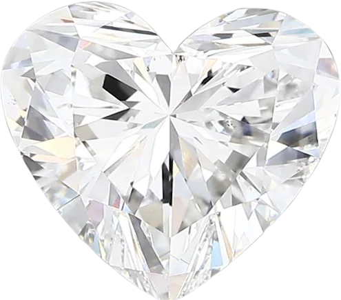 2.83 Carat E vs2 Heart Lab Diamond