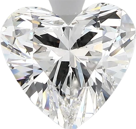 2.85 Carat F vs1 Heart Lab Diamond