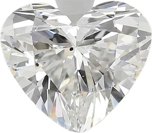 2.88 Carat E si1 Heart Lab Diamond