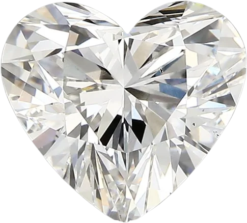 2.88 Carat F vs2 Heart Lab Diamond