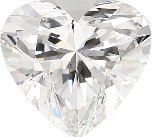 2.89 Carat F si1 Heart Lab Diamond