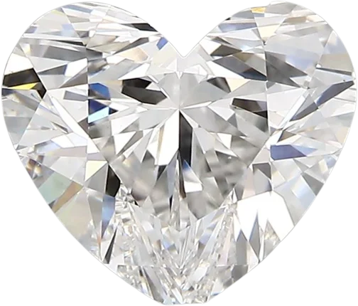 2.92 Carat F vs1 Heart Lab Diamond