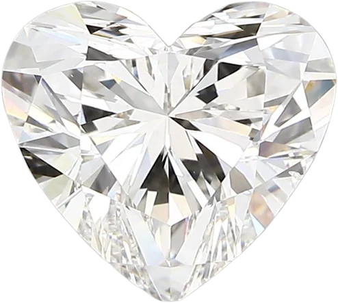 2.93 Carat H vs2 Heart Lab Diamond