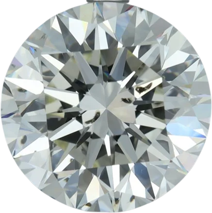 3 Carat L SI2 Round Natural Diamond