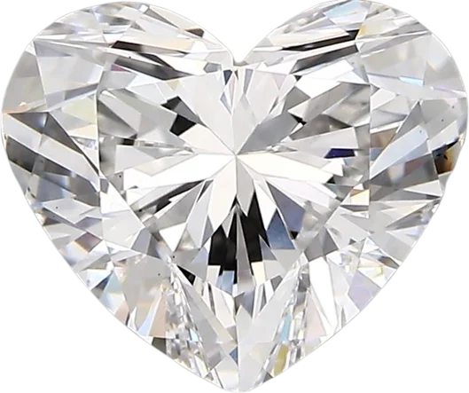 3.01 Carat E vs1 Heart Lab Diamond