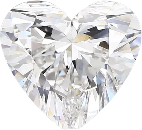 3.07 Carat E vs1 Heart Lab Diamond