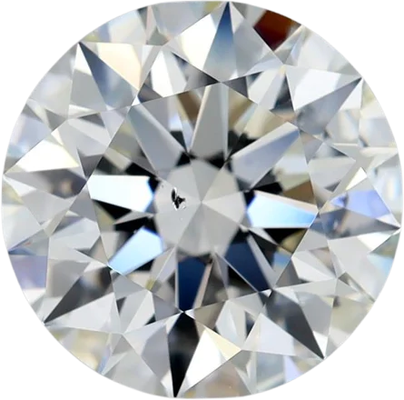 3.14 Carat J SI1 Round Natural Diamond