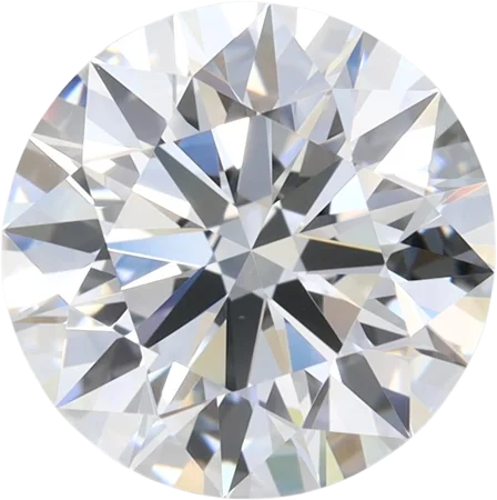 3.19 Carat D VVS2 Round Lab Diamond