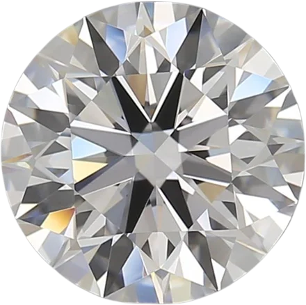 3.42 Carat D IF Round Lab Diamond