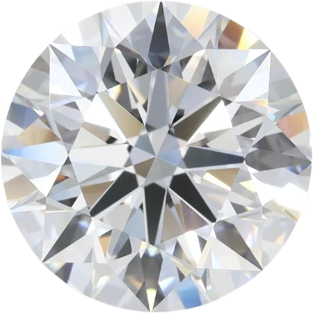 3.74 Carat D VVS2 Round Lab Diamond