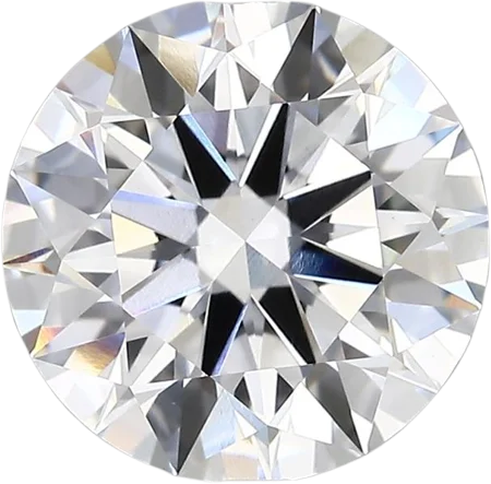 4.21 Carat E vvs2 Round Lab Diamond