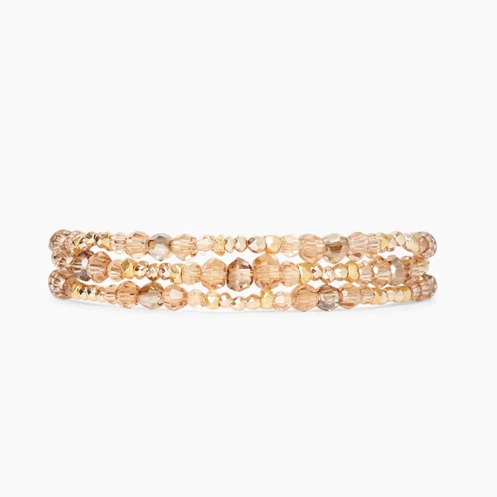 Gold Mix Dresden Naked Wrap Bracelet