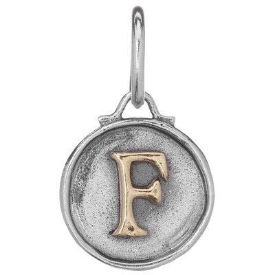 Waxing Poetic Chancery Insignia Charm - F