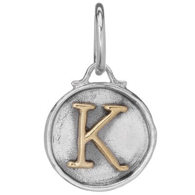 Waxing Poetic Chancery Insignia Charm - K