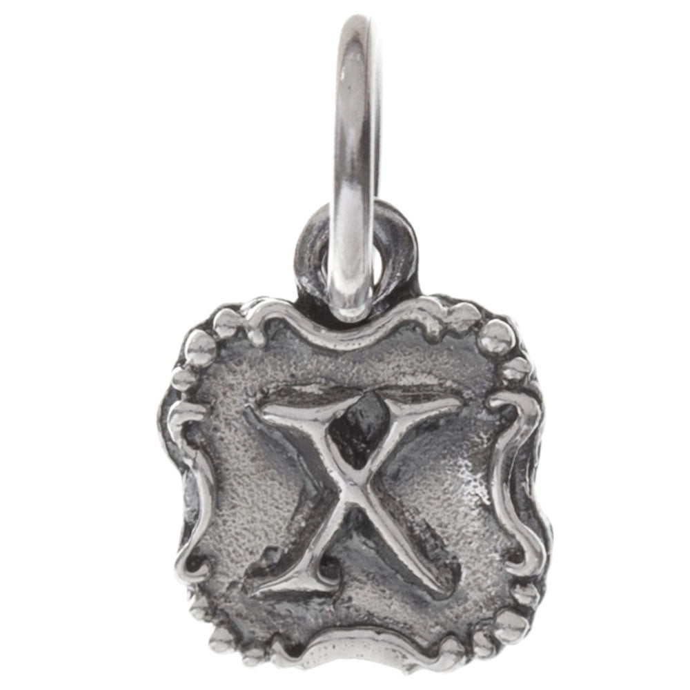 Waxing Poetic Crest Insignia Charm - X